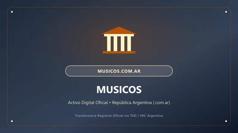 Composición visual de Musicos para el portal musicos.com.ar